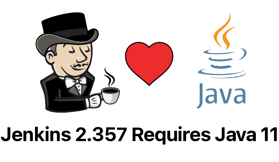 Jenkins requires Java 11 or newer